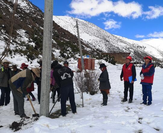 國網(wǎng)南充供電公司援藏幫扶小組：突遭特大暴風(fēng)雪，全力組織搶險(xiǎn)應(yīng)對(duì)