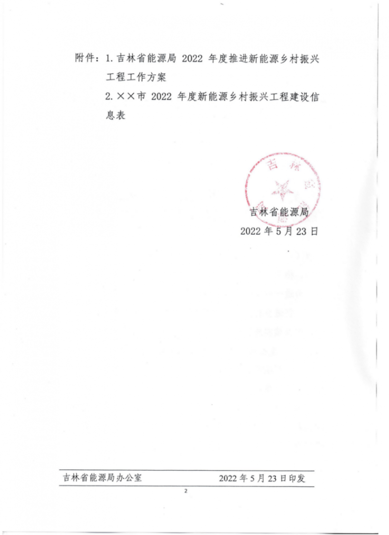 吉林省能源局發(fā)布全國首個出臺的省級“新能源+鄉(xiāng)村振興”方案！