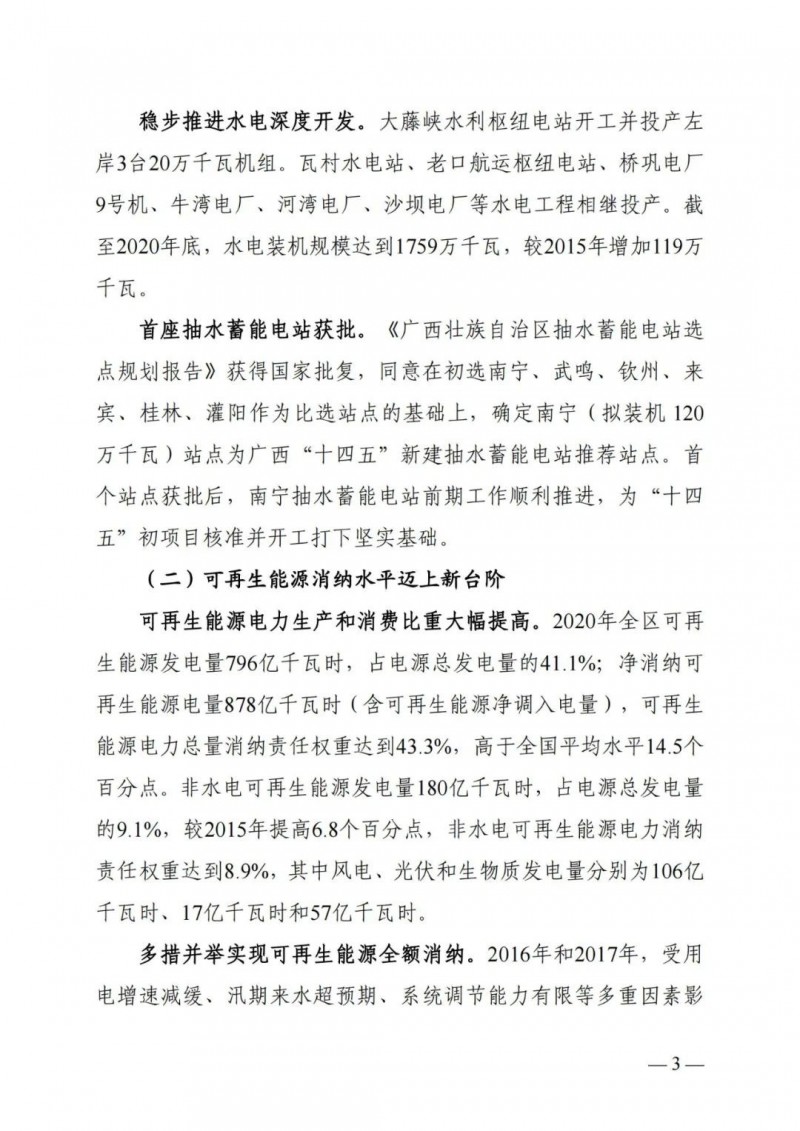 廣西“十四五”規(guī)劃：大力發(fā)展光伏發(fā)電，到2025年新增光伏裝機(jī)15GW！